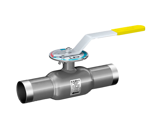 Кран стальной шаровой цельносварной LD Regula, DN 50 PN 40, 270мм, стандартнопроходной, приварной с ручкой купить в Ярославле | "Проконсим"