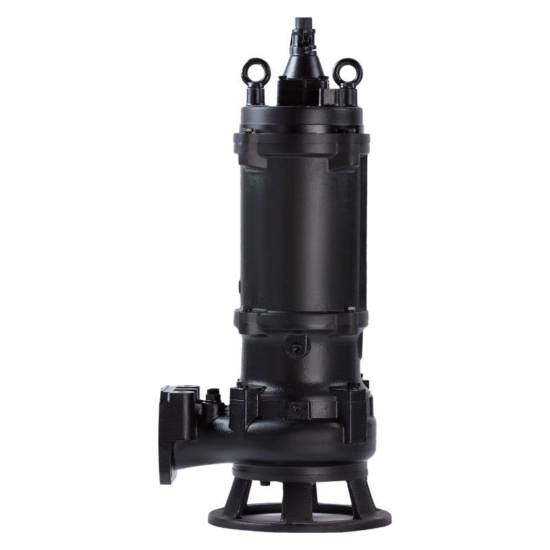 Насос погружной канализационный  CNP 50WQ15-25-3ACW(I) 3кВт 3х380В чугунный без автоматической трубной муфты с режущим механизмом DN50 кабель 9м 40гр.-1