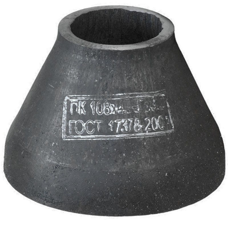 Переход стальной 12Х18Н10Т Дн 325х8,0-168х4,0 (DN300-150) 2 исполнение ГОСТ 17378-2001-1