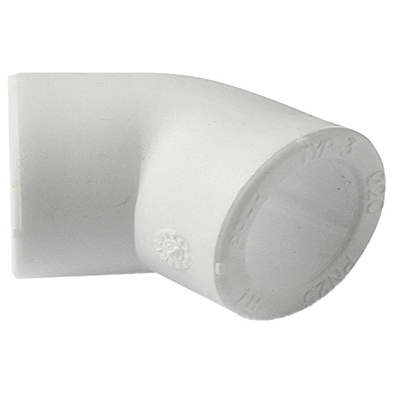 Угольник 45гр. ПП 20 PN 25 белый Pro Aqua PA13508P-1