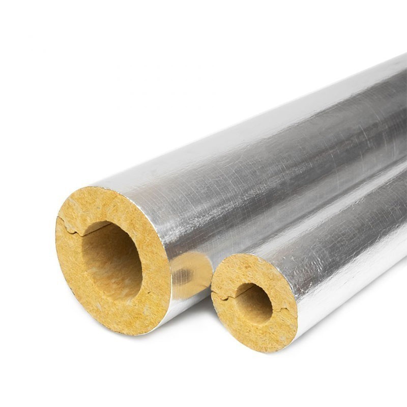 Цилиндр K-FLEX 25x057-1 K-ROCK ALU вырезной, минеральная вата-1