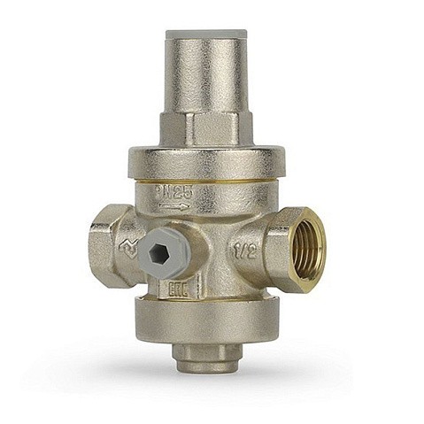Регулятор давления VARMEGA VM127 DN 15 PN25 поршневой под манометр 2,51kv G-1/2'' никелированный купить в Ярославле | "Проконсим"