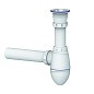 Сифон для умывальника Unicorn А210, 40х40 прямой отвод, 1 1/2'' х40 чаша из нержавеющей стали купить в Ярославле | "Проконсим"