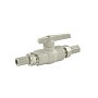 Краны шаровые ПП DN 20-32 PN 25 с двусторонним разъемным соединением серые Valfex купить в Ярославле | "Проконсим"