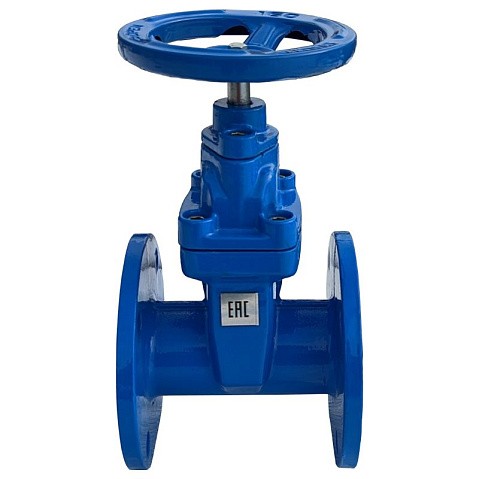 Задвижка чугунная 30ч39р DN 50 PN 10(16) с обрезиненным клином EPDM до 120гр. КНР купить в Ярославле | "Проконсим" (101469025)
