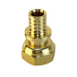 Муфта латунная для PEX труб 16-1/2'' PN 16 S-2,2мм переходная  с накидной гайкой Valfex VF.422.AF купить в Ярославле | "Проконсим"