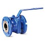 Кран шаровой DN 15 PN 16 чугунный 115мм уплотнение PTFE фланцевый FAF 1100015 купить в Ярославле | "Проконсим"