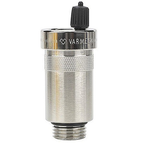 Воздухоотводчик VARMEGA VM134 O-ring DN8 PN10 вертикальный выпуск НР-3/8'' автоматический купить в Ярославле | "Проконсим"