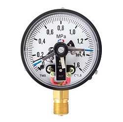  Манометр Росма ТМ-510Р.04 IP54, 100мм, 0-1,6МПа, резьба M20x1,5, с электронной приставкой тип I, радиальный, класс точности 1,5 (930092832) со склада Проконсим в Ярославле
