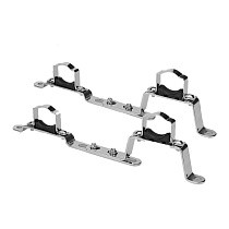 Кронштейн стальной Varmega VM15970 никелированный DN25 195-260мм регулируемый на 2 хомута для коллектора (2 шт.) купить в Ярославле | "Проконсим"