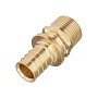 Муфта латунная для PEX труб 20-1/2'' с наружной резьбой MVI SF.420.0504