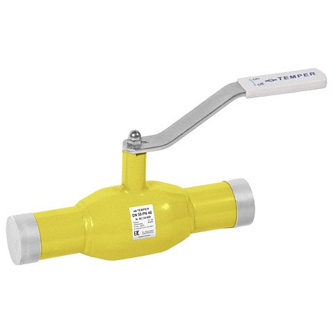 Краны шаровые газовые DN 15-100 PN 25-40 полнопроходные приварные Temper купить в Ярославле | "Проконсим" Краны шаровые газовые DN 15-100 PN 25-40 полнопроходные приварные Temper купить в Ярославле | "Проконсим"