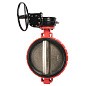 Затвор дисковый поворотный DN 400 PN 16 межфланцевый с диском из нержавеющей стали уплотнение-EPDM редуктор Рашворк 201 купить в Ярославле | "Проконсим"