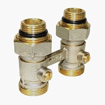 Узелы нижнего подключения Vekotrim DN 15 PN 10 прямой для двухтрубной системы радиаторов купить в Ярославле | "Проконсим"