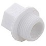 Заглушка резьбовая ПП  1/2'' PN 25 с наружной резьбой белая VALFEX  купить в Ярославле | "Проконсим"