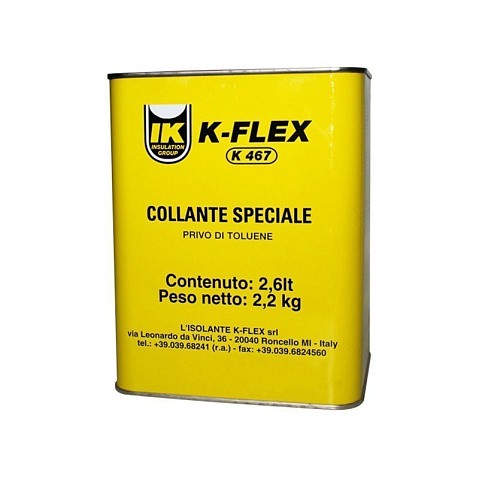 Клей K-FLEX 2.6 lt K 467 купить в Ярославле | "Проконсим"