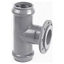 Тройники НПВХ раструбные SDR26 DN 90-225 PN 10 с металлическим фланцем Хемкор купить в Ярославле | "Проконсим"