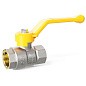 Кран латунный шаровой LD Pride GAS DN40 PN 25 никелированный рычаг муфта-муфта купить в Ярославле | "Проконсим"