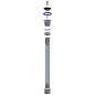 Сифон гофрированный Unicorn D240, 40х50 гибкий отвод, 1 1/2'' х40 чашка из нержавеющей стали, 1500мм купить в Ярославле | "Проконсим"