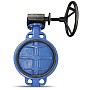 Затвор дисковый поворотный DN 350 PN 16 межфланцевый с диском из нержавеющей стали уплотнение-EPDM с редуктором FAF 3560350D купить в Ярославле | "Проконсим"