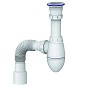 Сифон для умывальника Unicorn А220Р, 40х50 гибкий отвод, 1 1/2'' х40 пластиковая чаша купить в Ярославле | "Проконсим"