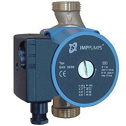  Циркуляционный насос с мокрым ротором IMP PUMPS SAN 979521766 Ду20, напор 4м. (930046386) со склада Проконсим в Ярославле