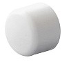 Заглушка ПП 63 PN 25 белая PlasticPro
