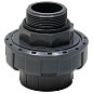 Муфта разборная НПВХ DN 63-2" PN 16 клеевая с наружной резьбой черная Aquaviva BMG63200 купить в Ярославле | "Проконсим"
