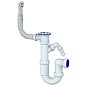 Сифон для мойки Unicorn Y441V, 1 1/2'' х40 без отвода, круглый перелив  с отводом для стиральной машины купить в Ярославле | "Проконсим"
