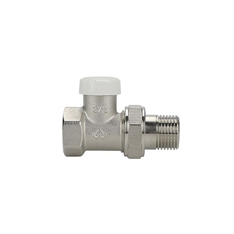 Клапан радиаторный настроечный DN15x20 PN10 прямой /е-конус 1/2''х3/4'' п/6-гранник НР VARMEGA VM10302 купить в Ярославле | "Проконсим"