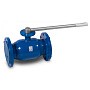 Кран стальной шаровой цельносварной TEMPER КШ.Ц.Ф, DN 125 PN 16, 350мм, стандартнопроходной, фланцевый с ручкой купить в Ярославле | "Проконсим"