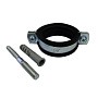 Хомут стальной оцинкованный 3/8'' (15-19) М8 с крепежом (шпилька и дюбель) купить в Ярославле | "Проконсим"