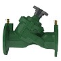 Клапан балансировочный чугунный DN100 PN16 фланцевый ручной Kvs 153,5 м³/ч с измерительными ниппелями GALA Тип. 1216H купить в Ярославле | "Проконсим"