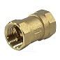 Клапан латунный обратный пружинный DN 15 PN 10, муфтовый, пластиковый шток купить в Ярославле | "Проконсим"