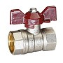 Кран латунный шаровой Temper 88.В-В.12.Б DN 15 PN 40 бабочка муфта-муфта купить в Ярославле | "Проконсим"