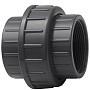 Муфта разборная НПВХ DN 32-1" PN 16 клеевая с внутренней резьбой черная Aquaviva BOG32100 купить в Ярославле | "Проконсим"