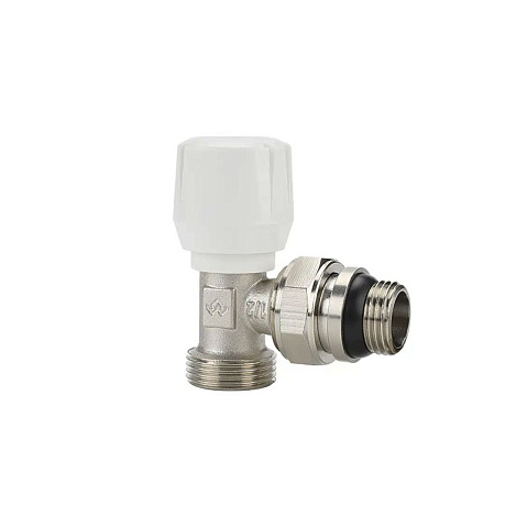 Клапан радиаторный VARMEGA VM10012 DN15x20 PN10 угловой евроконус G-1/2''х3/4'' с уплотнением штуцер купить в Ярославле | "Проконсим"