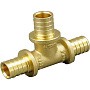 Тройники латунные для PEX-PEX труб DN 16-32 PN 10 переходные под надвижную гильзу ONE PLUS купить в Ярославле | "Проконсим"