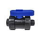 Кран шаровой компрессионный ПНД DN 25 PN 16 наружная резьба -1/2'' внутренняя резьба -3/4'' обжимной для ПЭ труб Кудиновский трубный завод купить в Ярославле | "Проконсим"