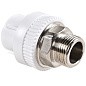 Муфта ПП под ключ 50-1 1/2'' PN 25 белая РВК купить в Ярославле | "Проконсим"