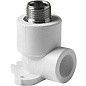 Угольник установочный ПП 20-1/2'' PN 25 с наружной резьбой белый Pro Aqua PA28108P купить в Ярославле | "Проконсим"