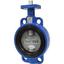 Затворы поворотные дисковые 32ч901р DN 50 PN 10-16 межфланцевые под электропривод ЛМЗ Семенов купить в Ярославле | "Проконсим"