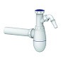 Сифон для мойки Unicorn В510V, 40х40 прямой отвод, 1 1/2'' х40 с отводом для стиральной машины преходник 40х32 купить в Ярославле | "Проконсим"