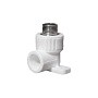 Угольник установочный ПП 20-1/2'' PN 25 белый VALFEX Pro купить в Ярославле | "Проконсим"