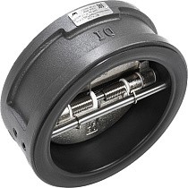 Клапаны обратные 2-створчатые чугунные DN 150-600 PN 16 межфланцевые до 120гр. створки из чугуна РИДАН ЗОД купить в Ярославле | "Проконсим"