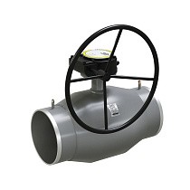 Краны стальные шаровые регулирующие DN 125-300 PN 25 цельносварные приварные с редуктором LD Energy Regula купить в Ярославле | "Проконсим"