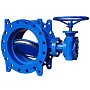 Затворы чугунные дисковые DN 200-1200 PN 10(16) фланцевые с 2-эксцентриситетами с чугунным диском редуктором СибЗТА купить в Ярославле | "Проконсим"