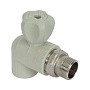 Краны шаровые ПП DN 20-25 PN 25 для радиатора угловые серые Valfex купить в Ярославле | "Проконсим"