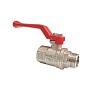 Кран латунный шаровой Valfex Premium.214.NR1.012 усиленный Н 11Б27фт1М DN 15 PN 63 никелированный рычаг муфта-штуцер купить в Ярославле | "Проконсим"