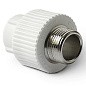 Муфта комбинированная ПП 32-1'' PN 25 с наружной резьбой белая Pro Aqua PA23018P купить в Ярославле | "Проконсим"